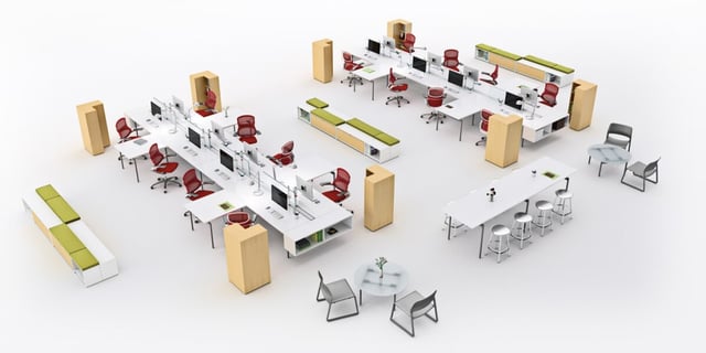Open Plan office